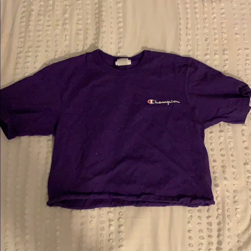 Purple champion shirt